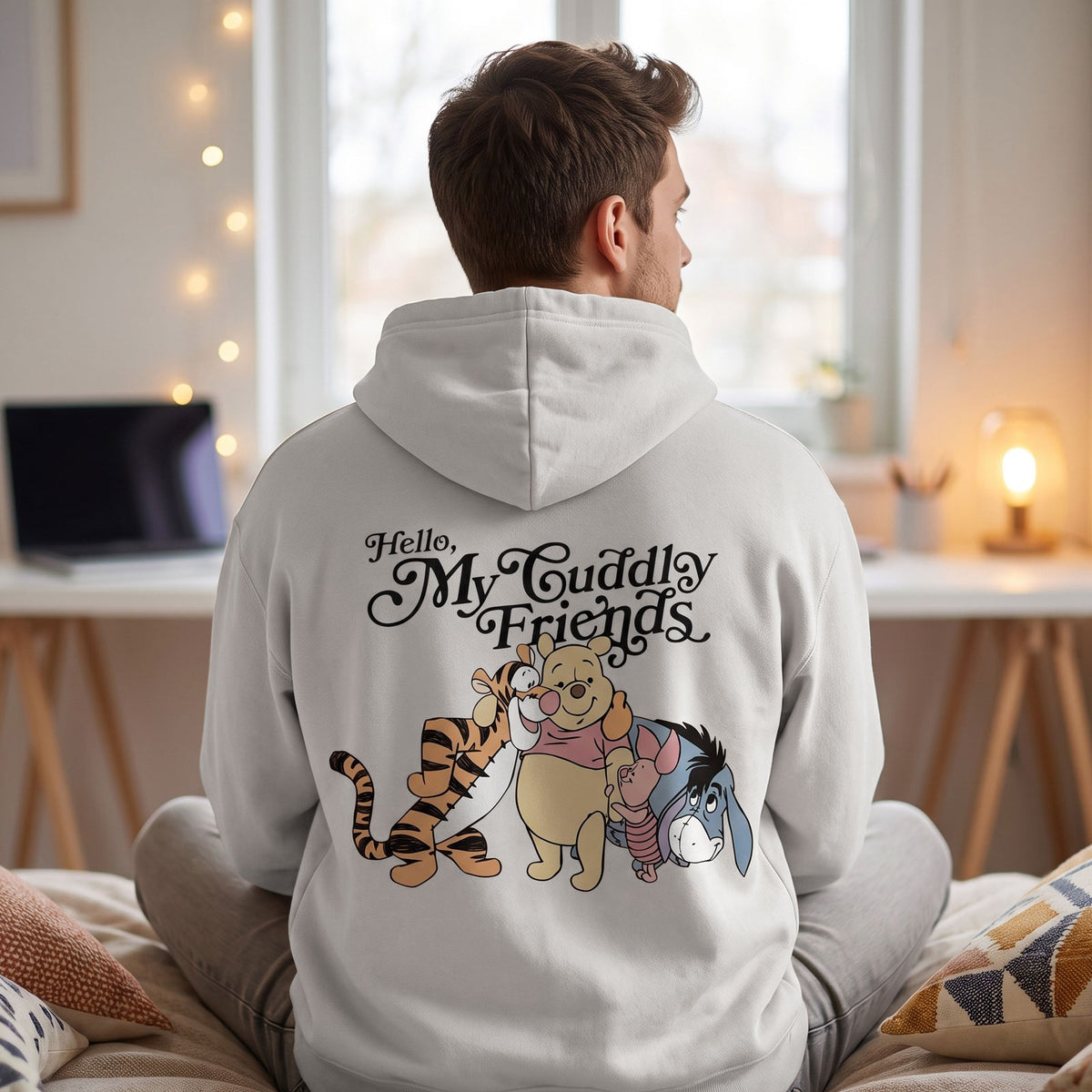 Imagen del producto Winnie the Pooh - Friends Sudadera con capucha blanca