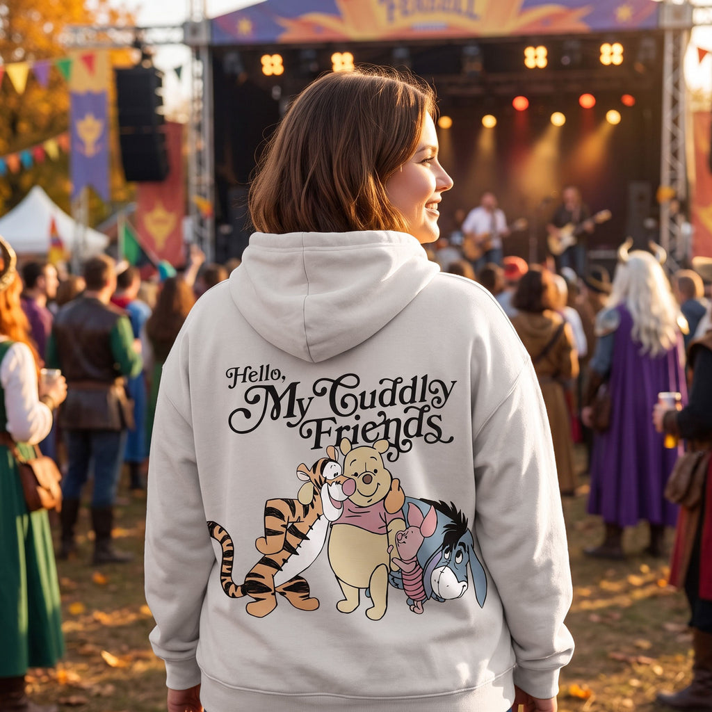 Imagen del producto Winnie the Pooh - Friends Sudadera con capucha blanca