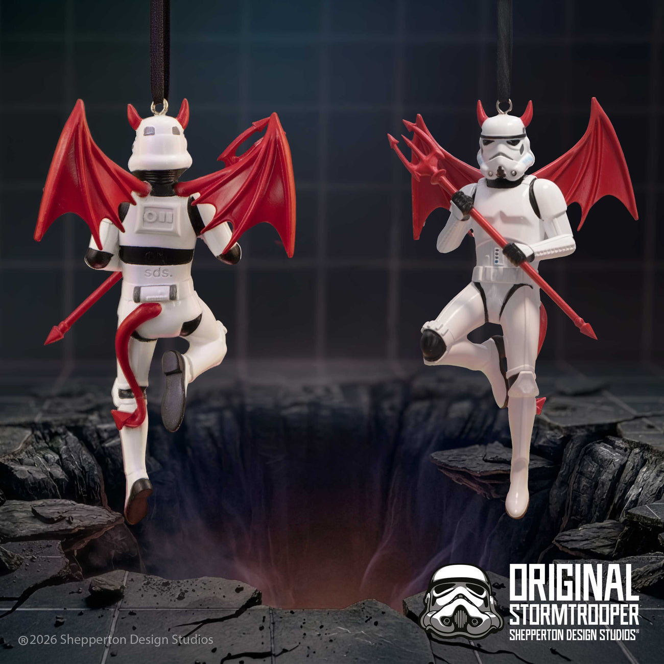 Imagen del producto Adorno para árbol de Navidad Stormtrooper Diablo - Star Wars