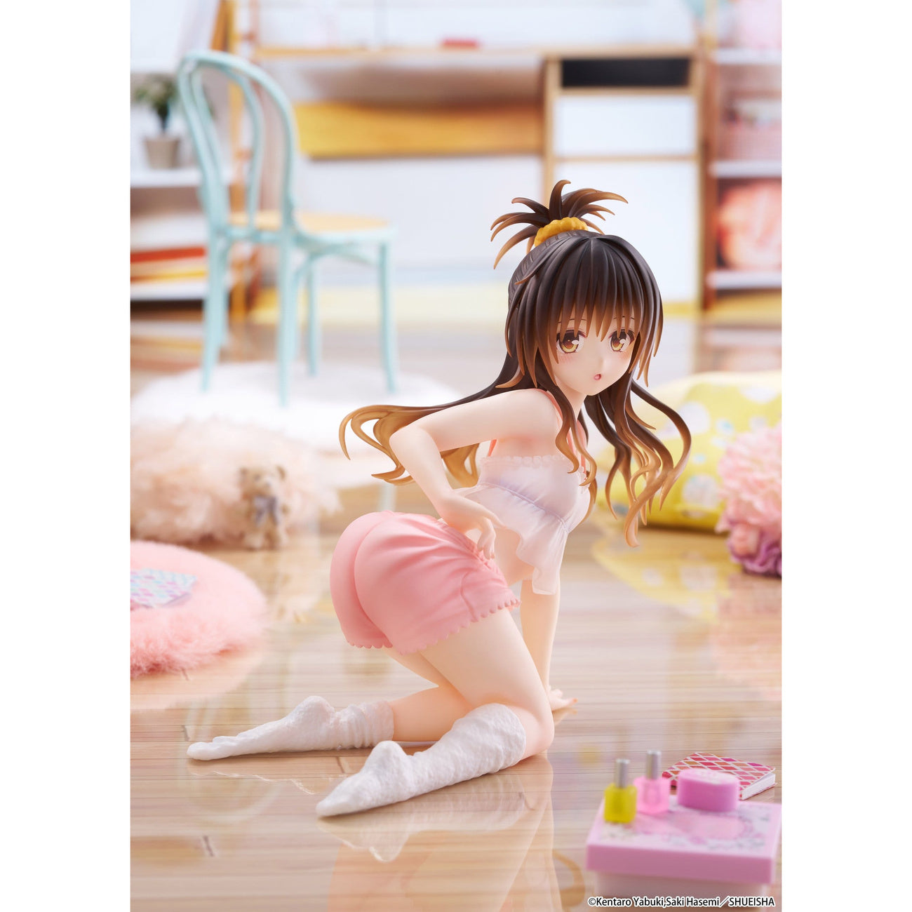 Imagen del producto To Love Ru: Darkness - Figura mona de escritorio Mikan Yuki Versión ropa de estar por casa