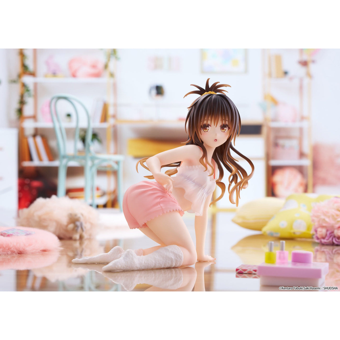 Imagen del producto To Love Ru: Darkness - Figura mona de escritorio Mikan Yuki Versión ropa de estar por casa