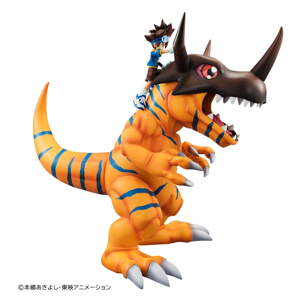 Imagen del producto Digimon Adventure - Greymon y Taichi Yagami set de figuras G.E.M. Series (Repeat)