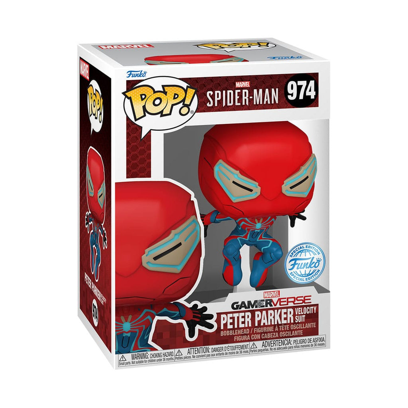 Imagen del producto POP Games: Spider-Man 1 – Peter Parker (Velocity Suit)