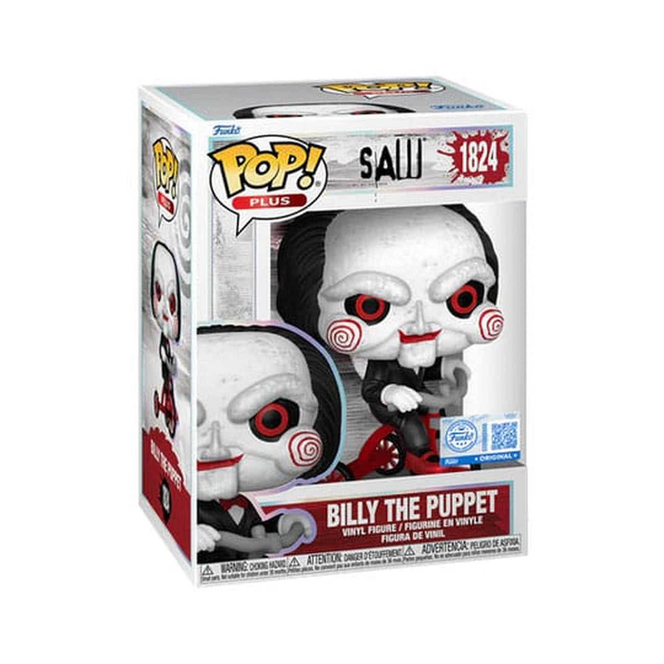 Imagen del producto POP Plus: Saw – Billy en triciclo