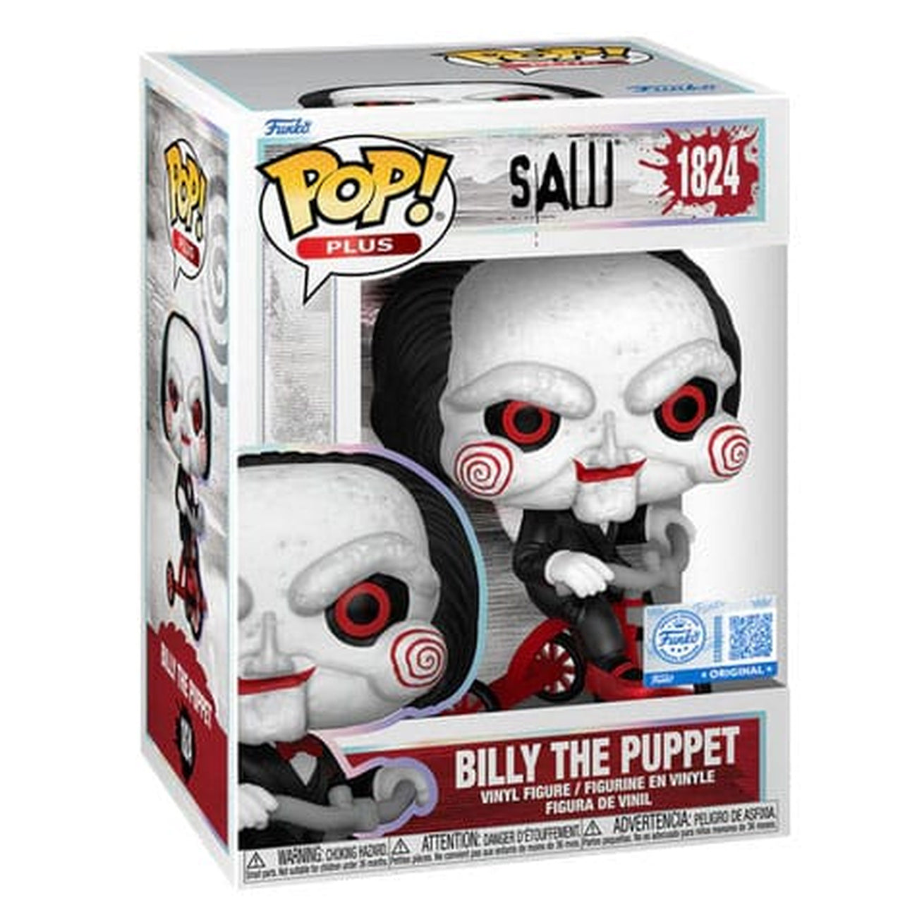 Imagen del producto POP Plus: Saw – Billy en triciclo