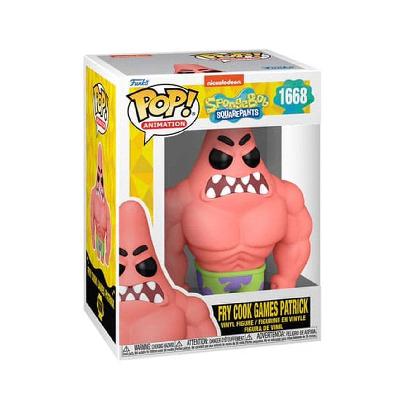 Imagen del producto POP Animation: Bob Esponja 25º aniversario – Patricio musculoso