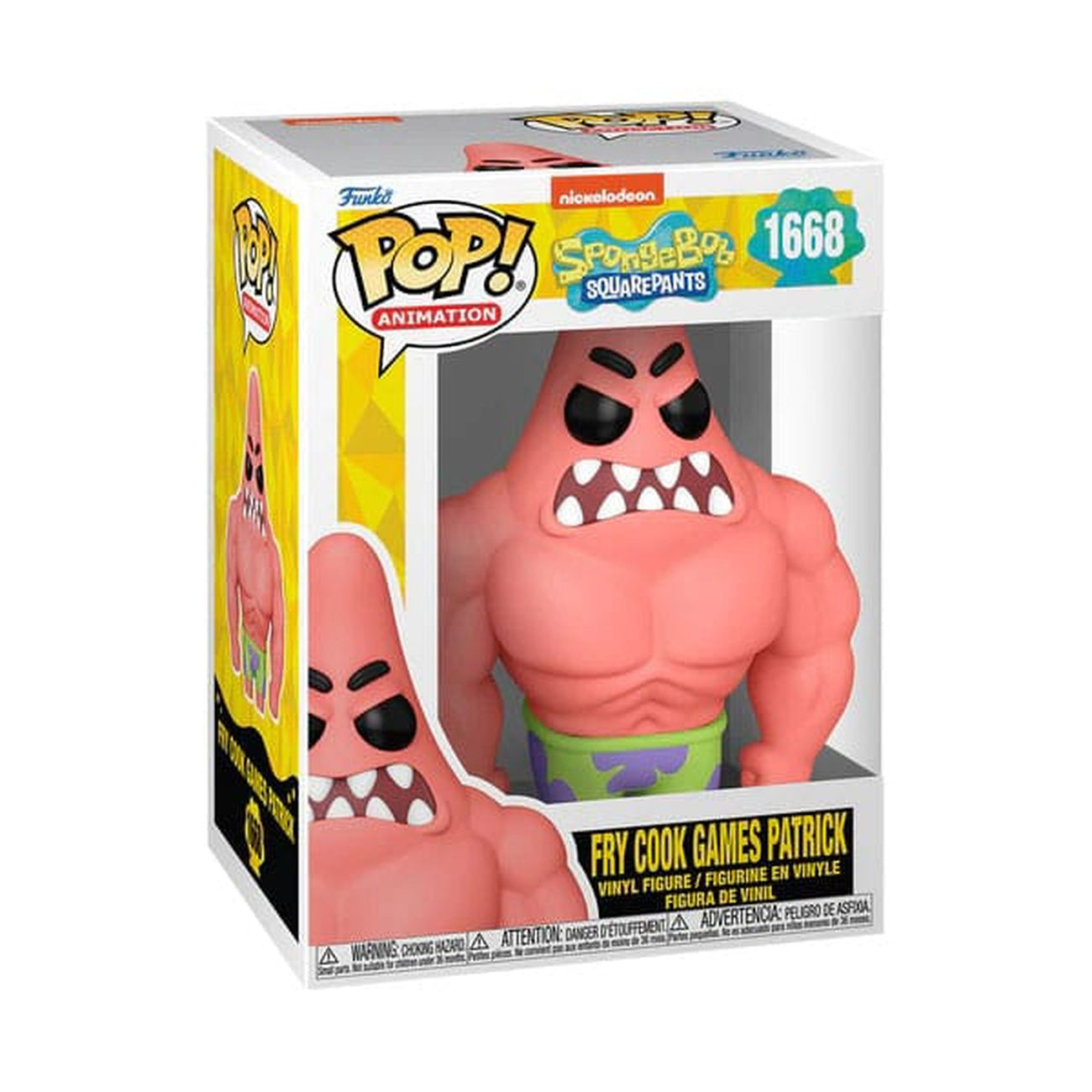 Imagen del producto POP Animation: Bob Esponja 25º aniversario – Patricio musculoso