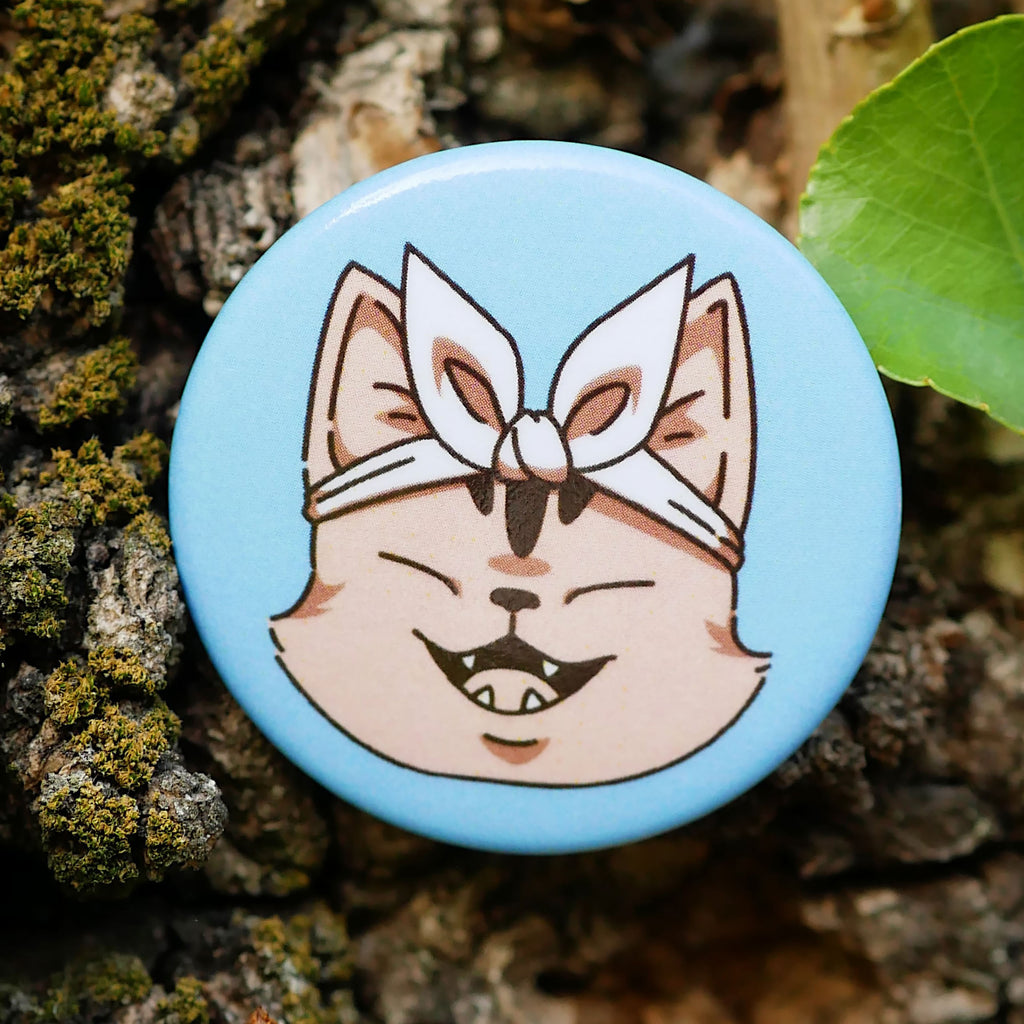 Product image Palico Button for Monster Hunter Fans