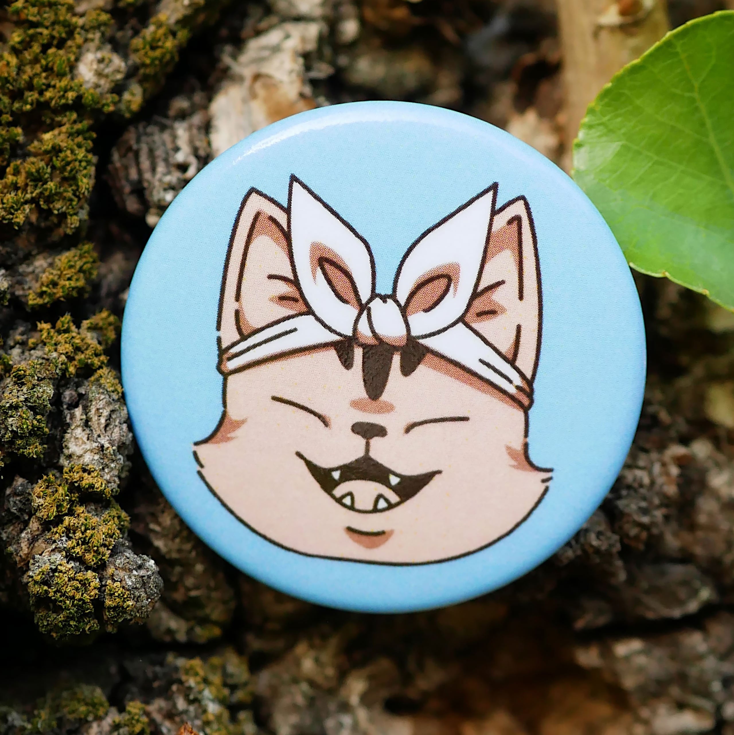Imagen del producto Chapa de Palico para fans de Monster Hunter