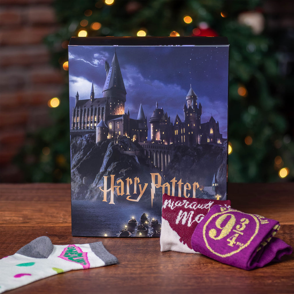 Imagen del producto Harry Potter - Calendario de Adviento de calcetines Hogwarts
