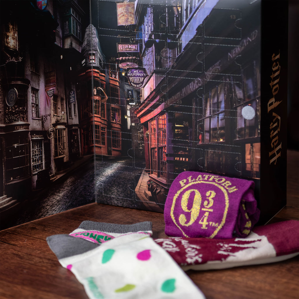 Imagen del producto Harry Potter - Calendario de Adviento de calcetines Hogwarts