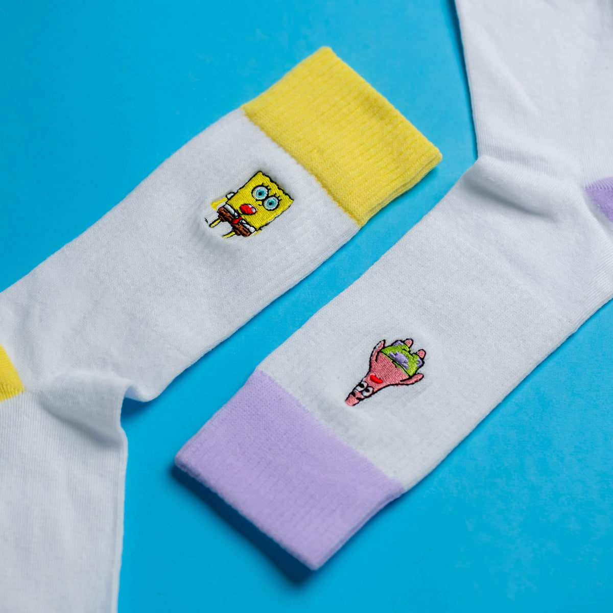 SpongeBob SquarePants - Patrick and SpongeBob 2-Pack Socks