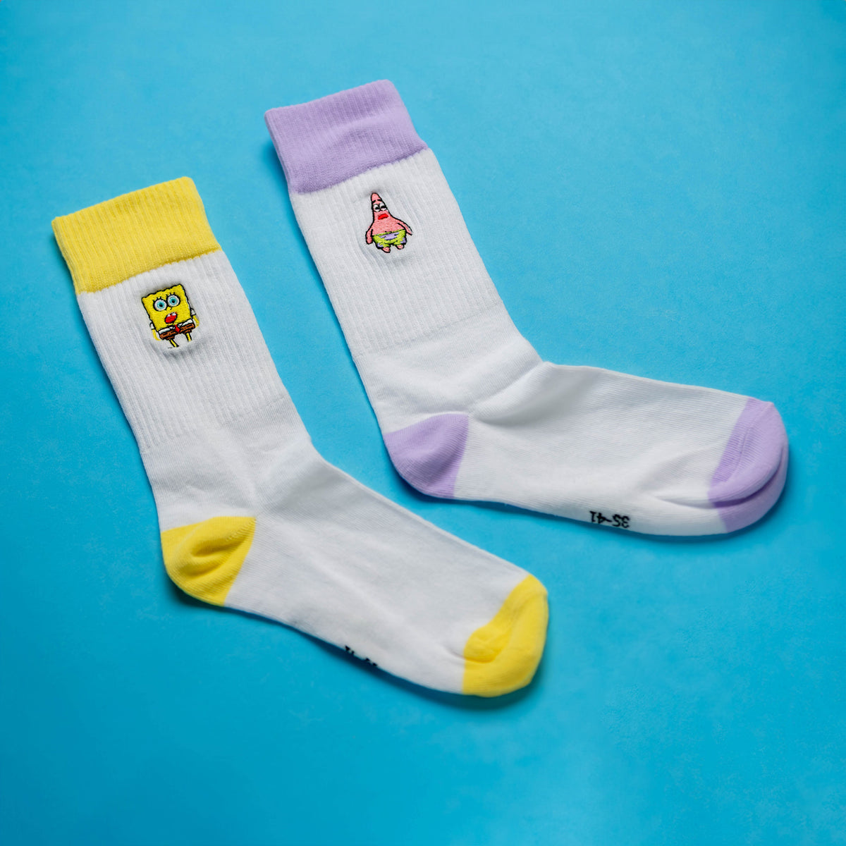 SpongeBob SquarePants - Patrick and SpongeBob 2-Pack Socks