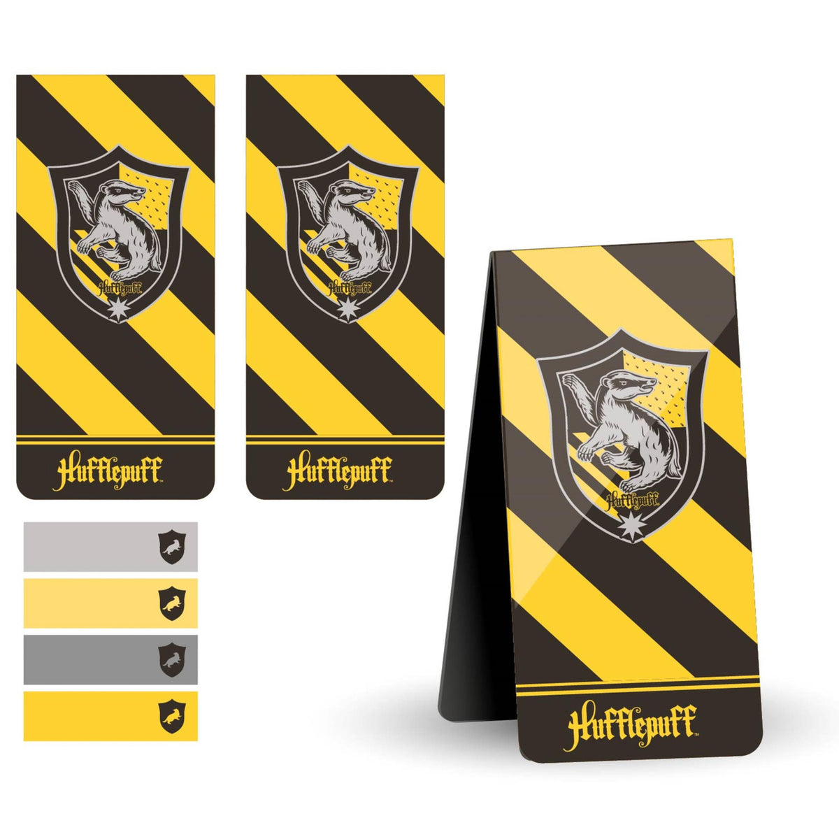 Imagen del producto Harry Potter - Marcapáginas Hufflepuff con notas adhesivas