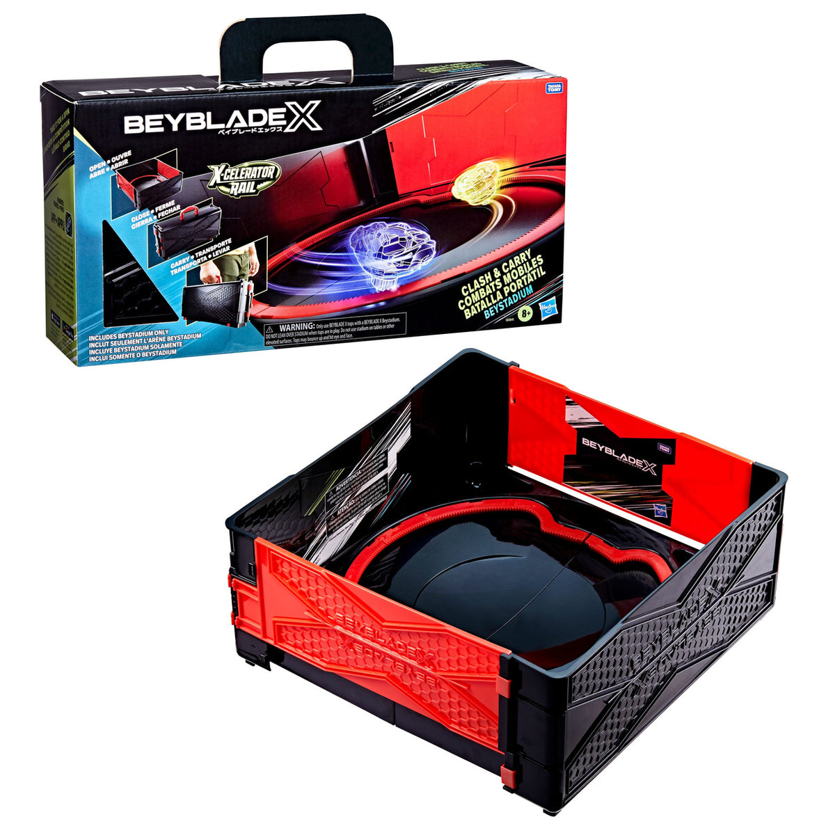 Imagen del producto Beyblade X Arena Beystadium Clash and Carry