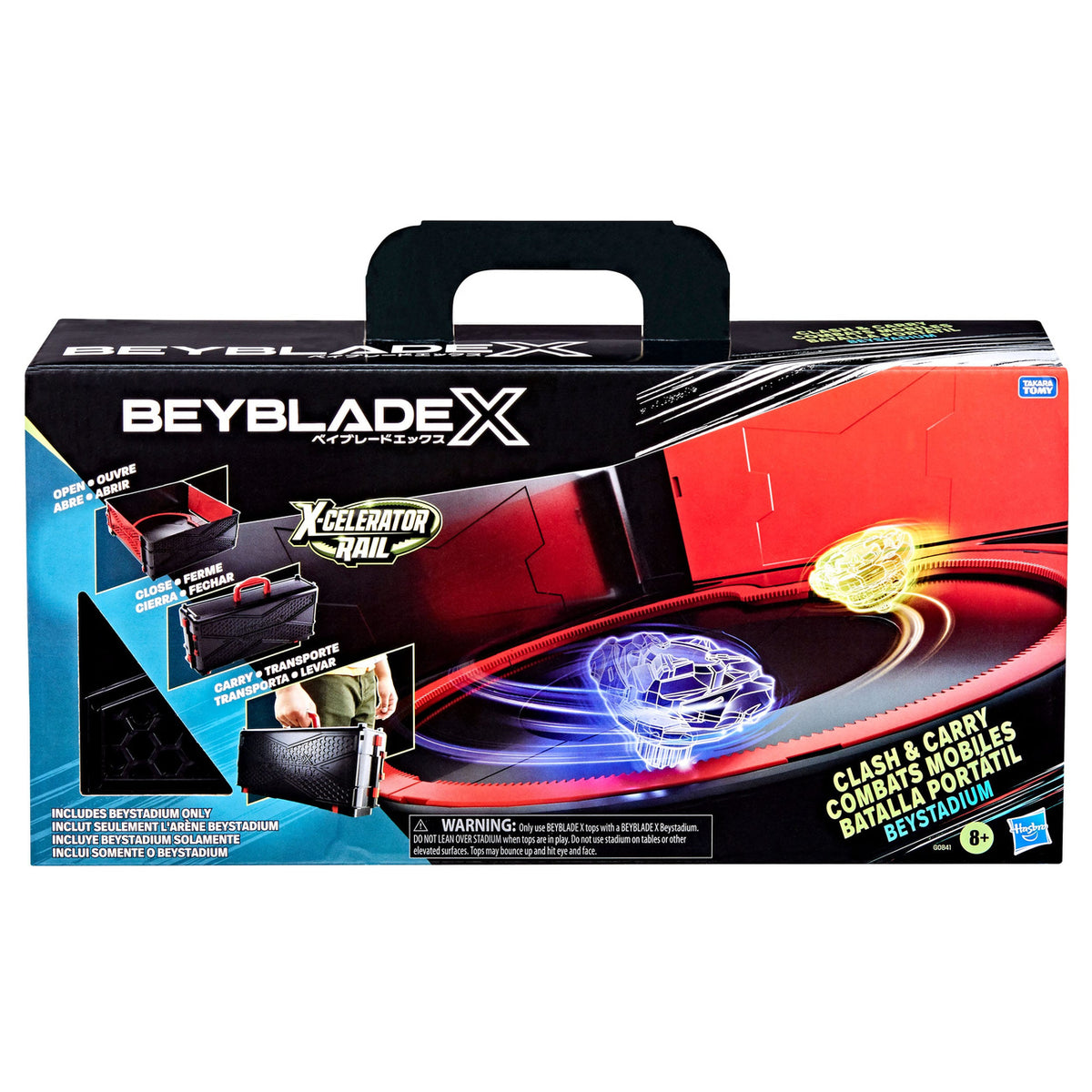 Imagen del producto Beyblade X Arena Beystadium Clash and Carry
