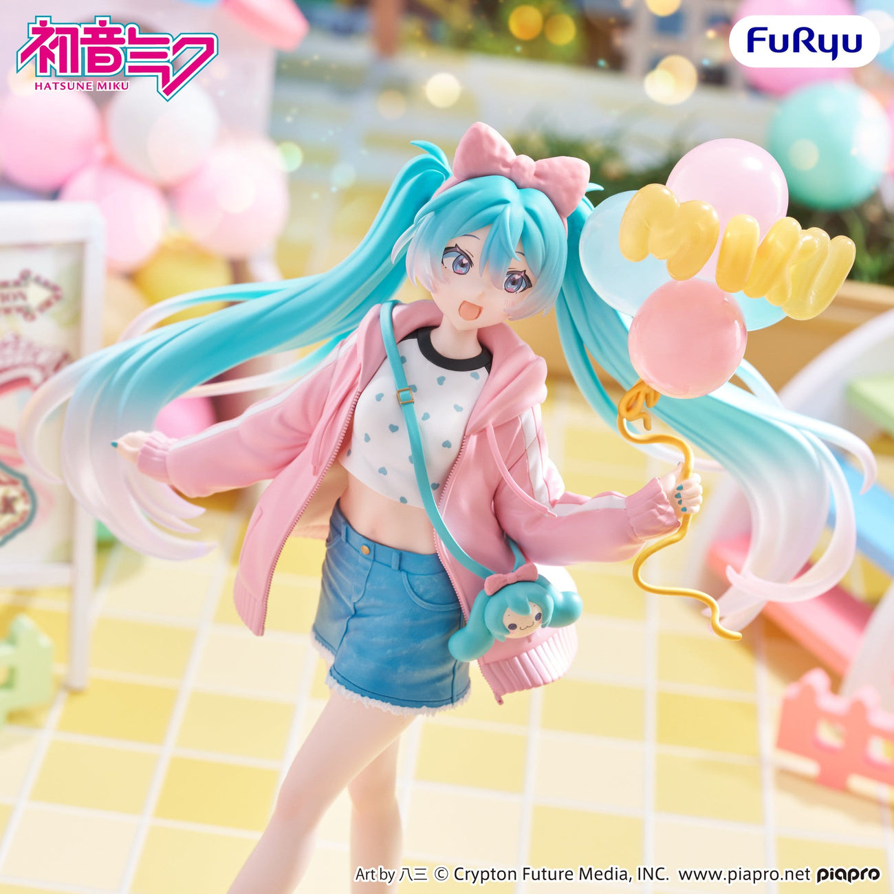 Imagen del producto Hatsune Miku - Figura Muchute Theme Park Date Version