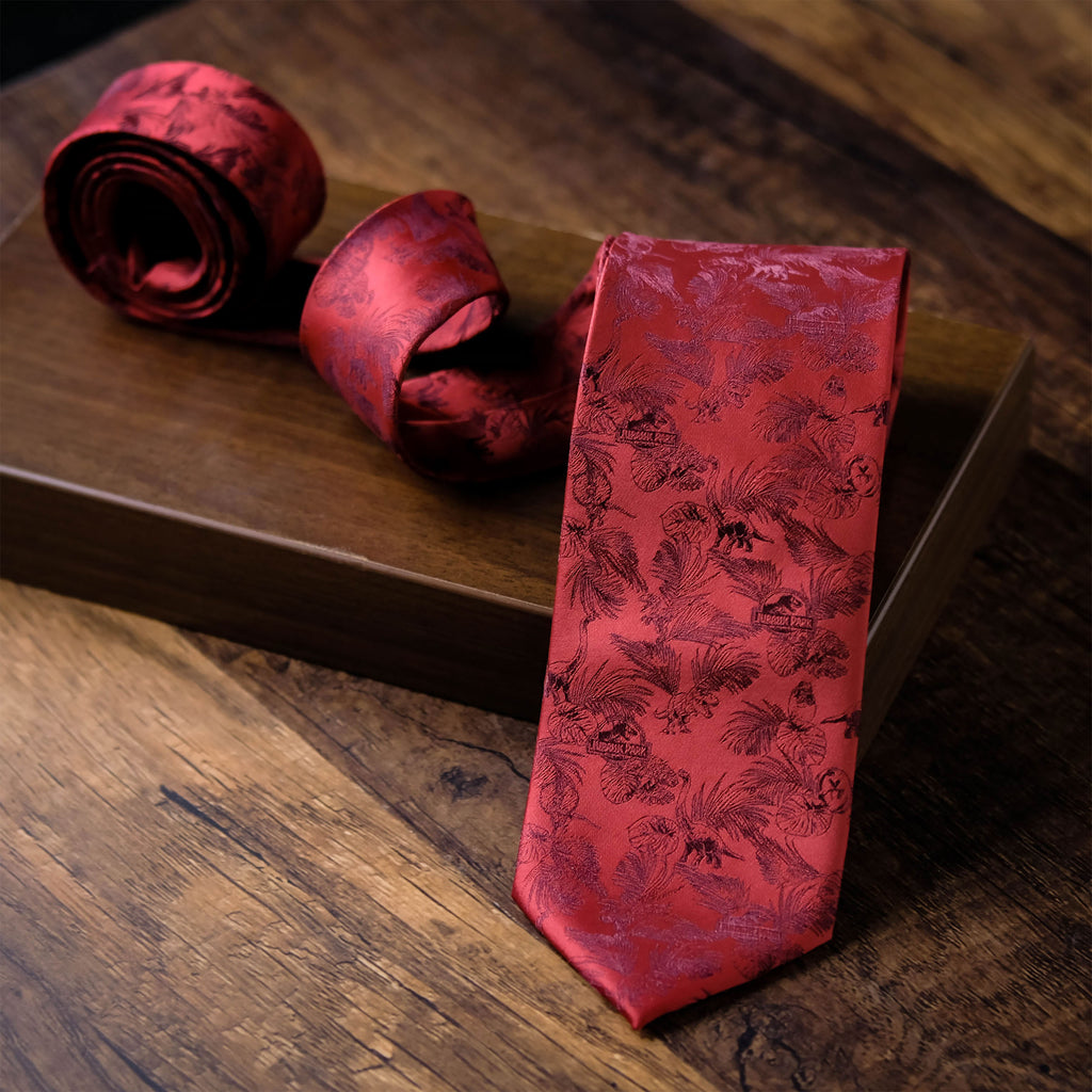 Imagen del producto Jurassic Park - Corbata Red Jungle
