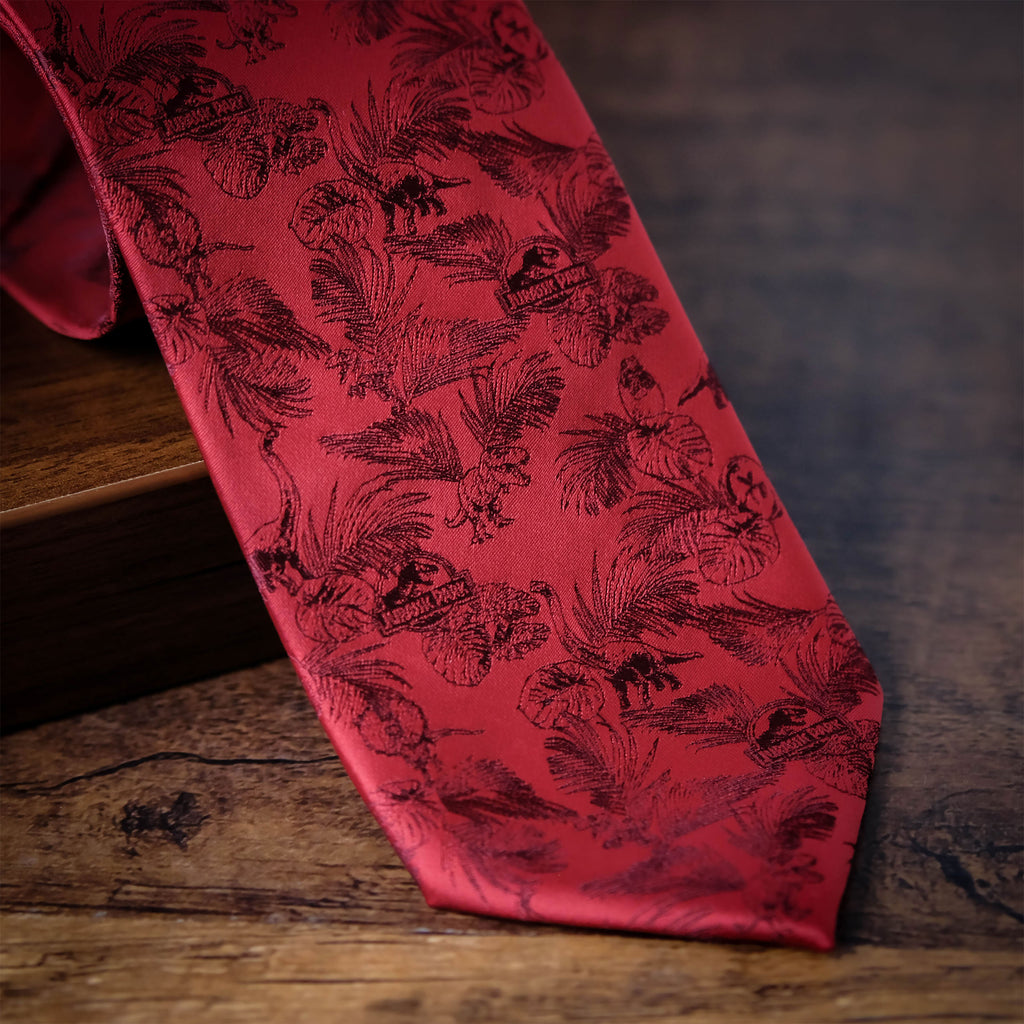 Imagen del producto Jurassic Park - Corbata Red Jungle