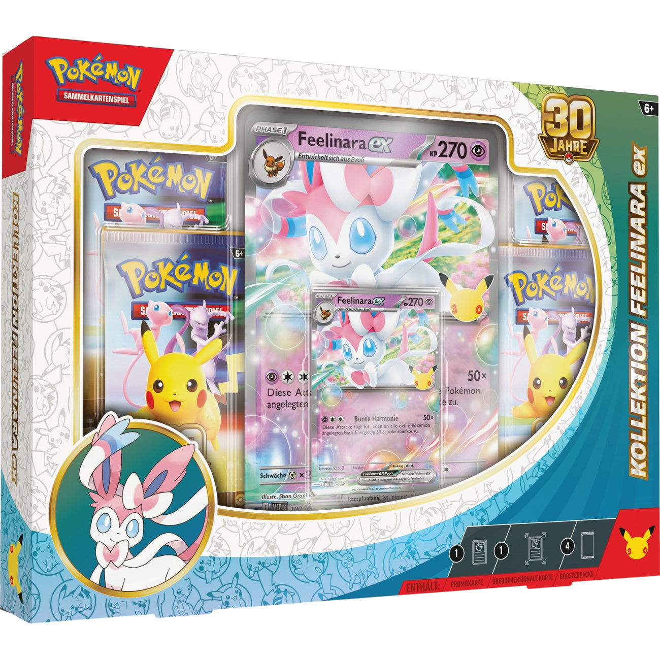 Product image Pokémon – 30 Years Sylveon-EX Trading Cards