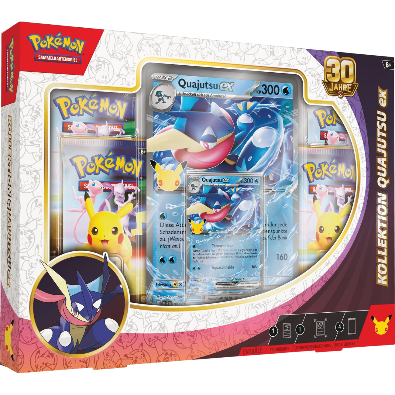 Imagen del producto Pokémon – Cartas coleccionables Greninja-EX 30 años