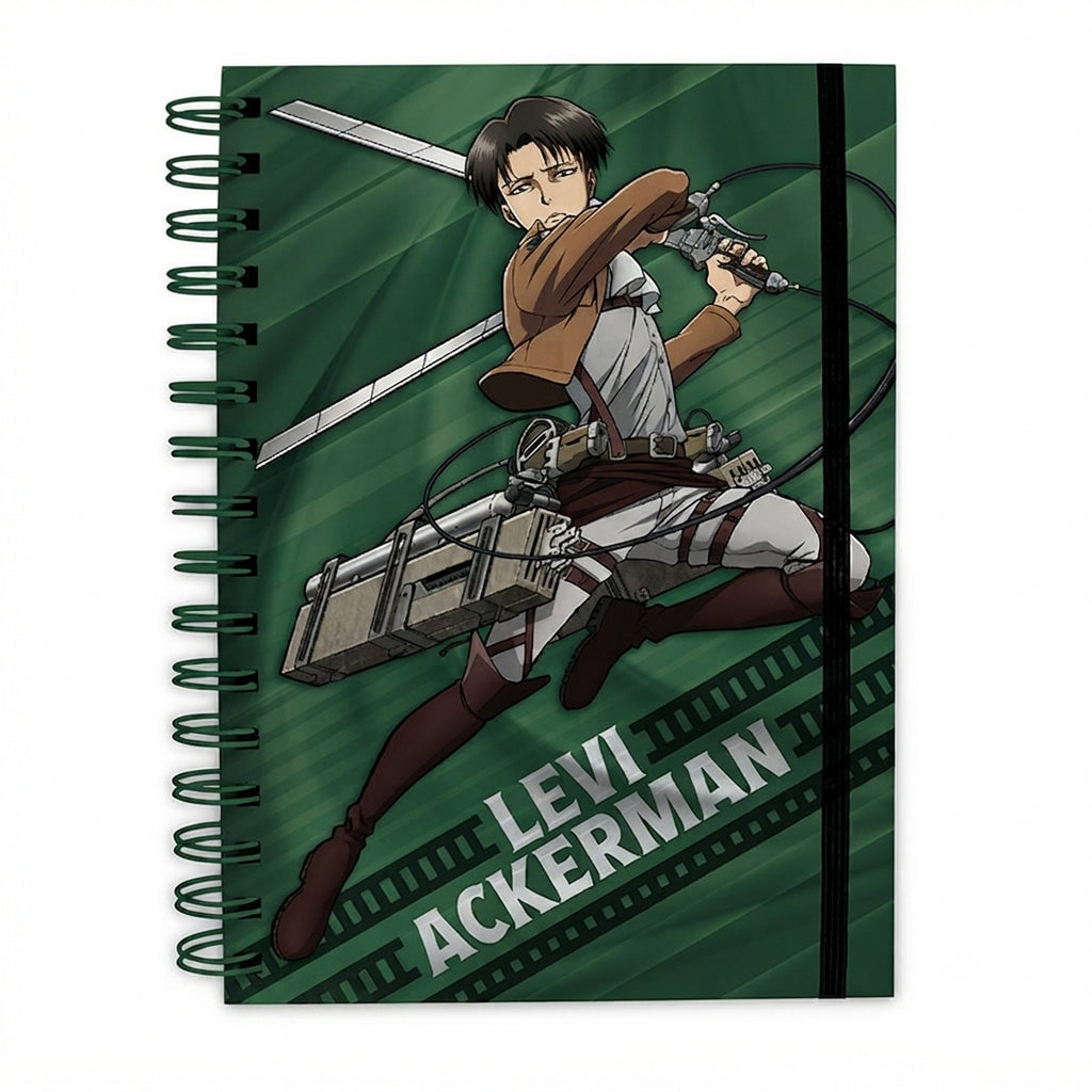 Imagen del producto Attack on Titan - Cuaderno Levi A5