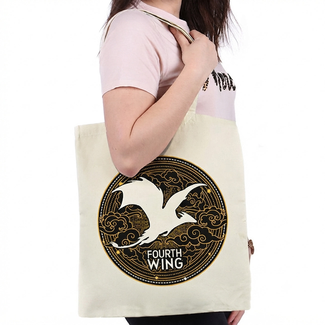 Imagen del producto Fourth Wing - Bolsa de tela Dragón