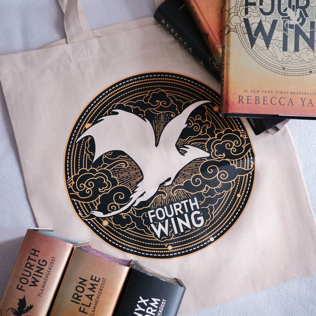 Imagen del producto Fourth Wing - Bolsa de tela Dragón