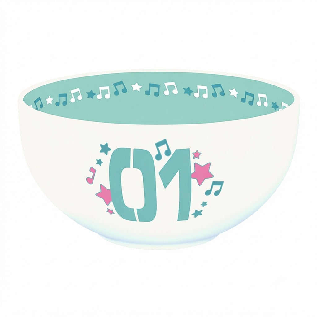 Imagen del producto Hatsune Miku - Bol de cereales clave de sol