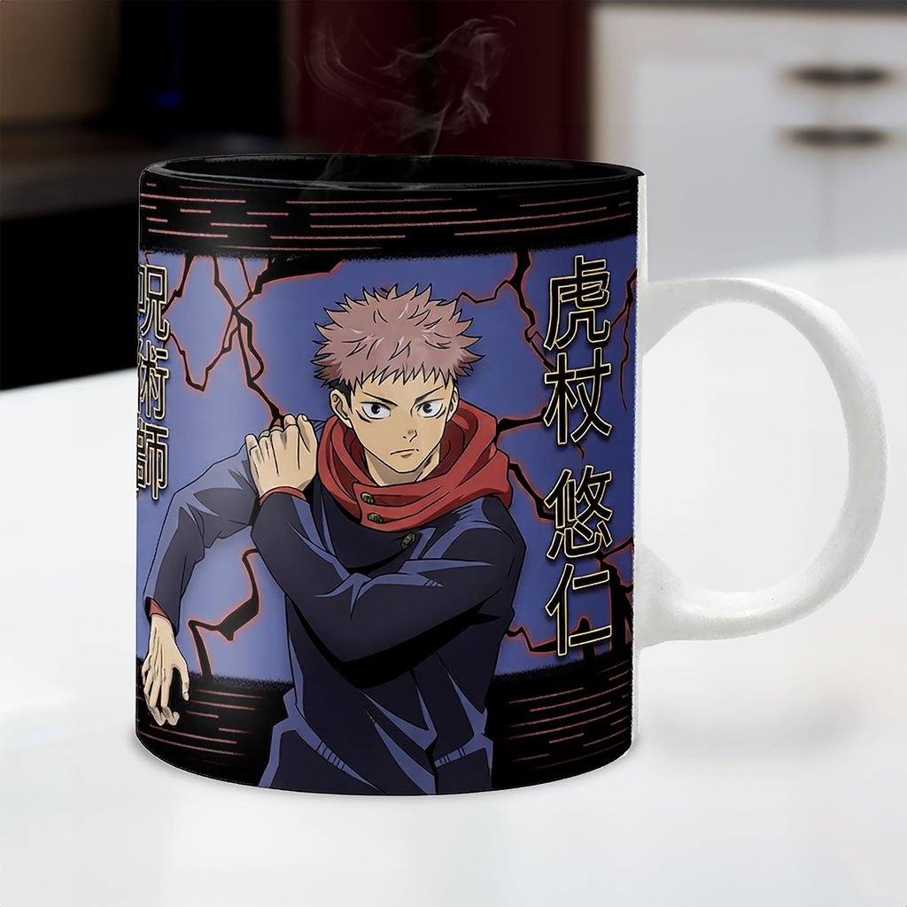 Imagen del producto Jujutsu Kaisen - Taza Itadori Black Flash 320 ml
