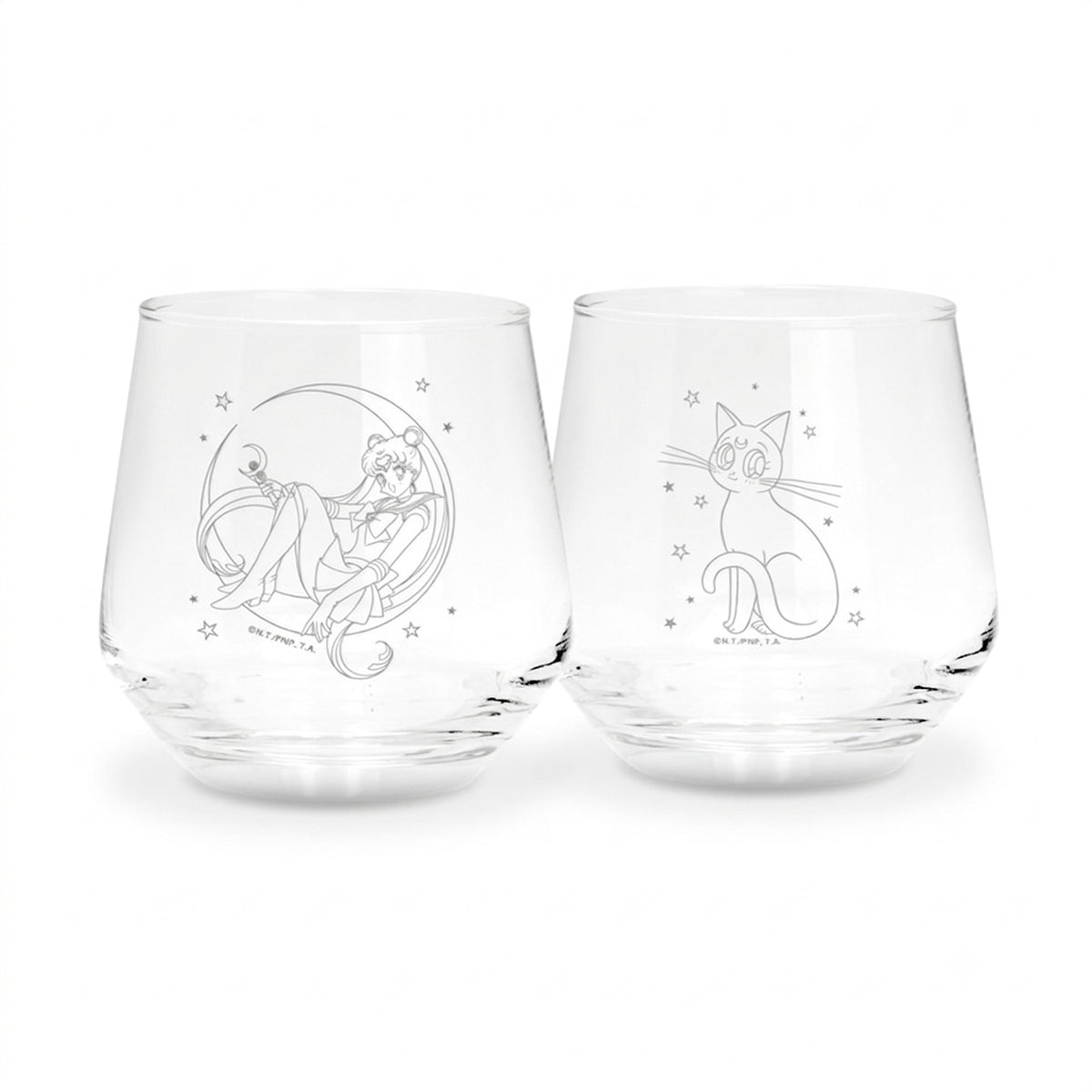 Imagen del producto Sailor Moon - Set de vasos Luna y Sailor Moon
