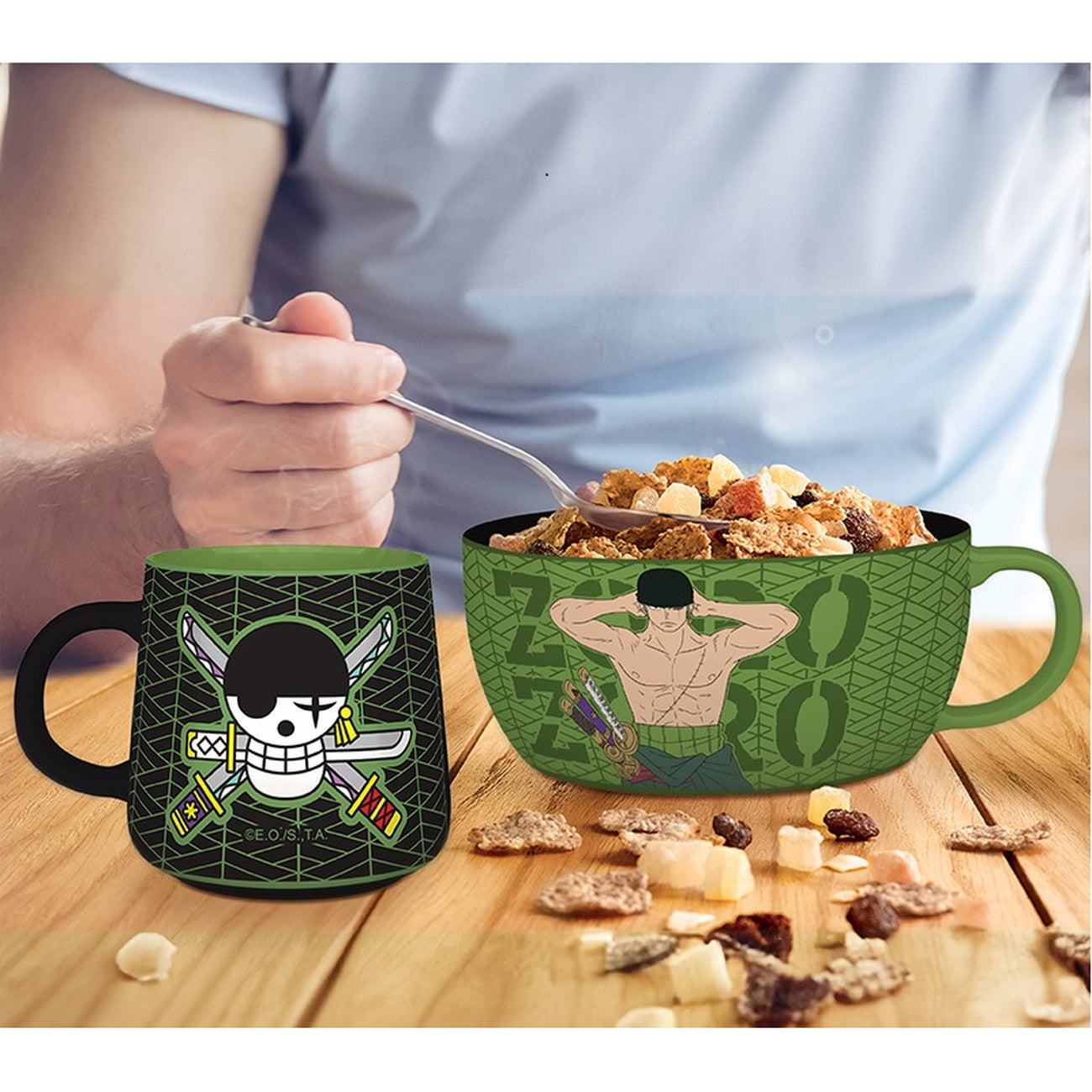 Imagen del producto One Piece - Set de desayuno Zoro