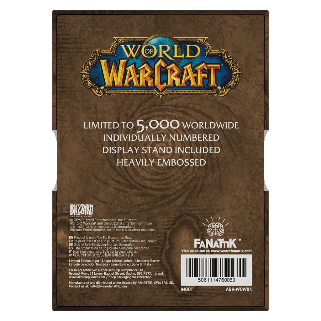 Imagen del producto World of Warcraft - Ilustración de portada Los Baldíos Edición Limitada