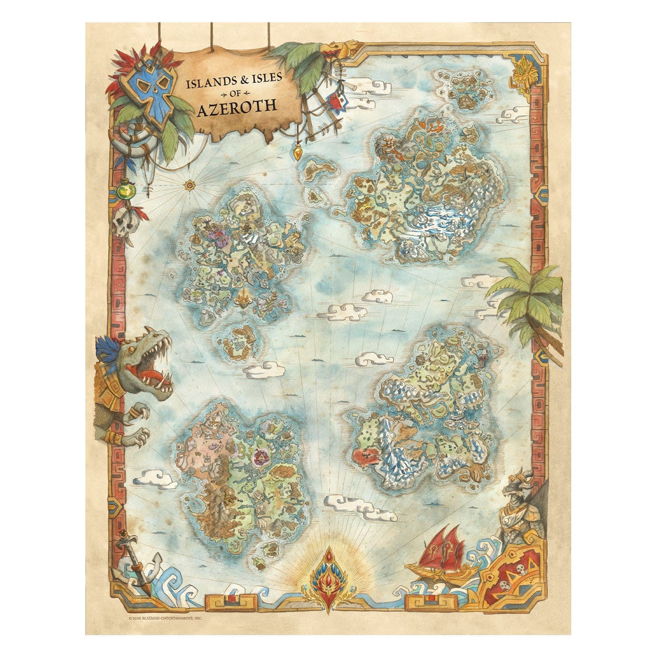 Imagen del producto World of Warcraft - Set de 5 láminas artísticas