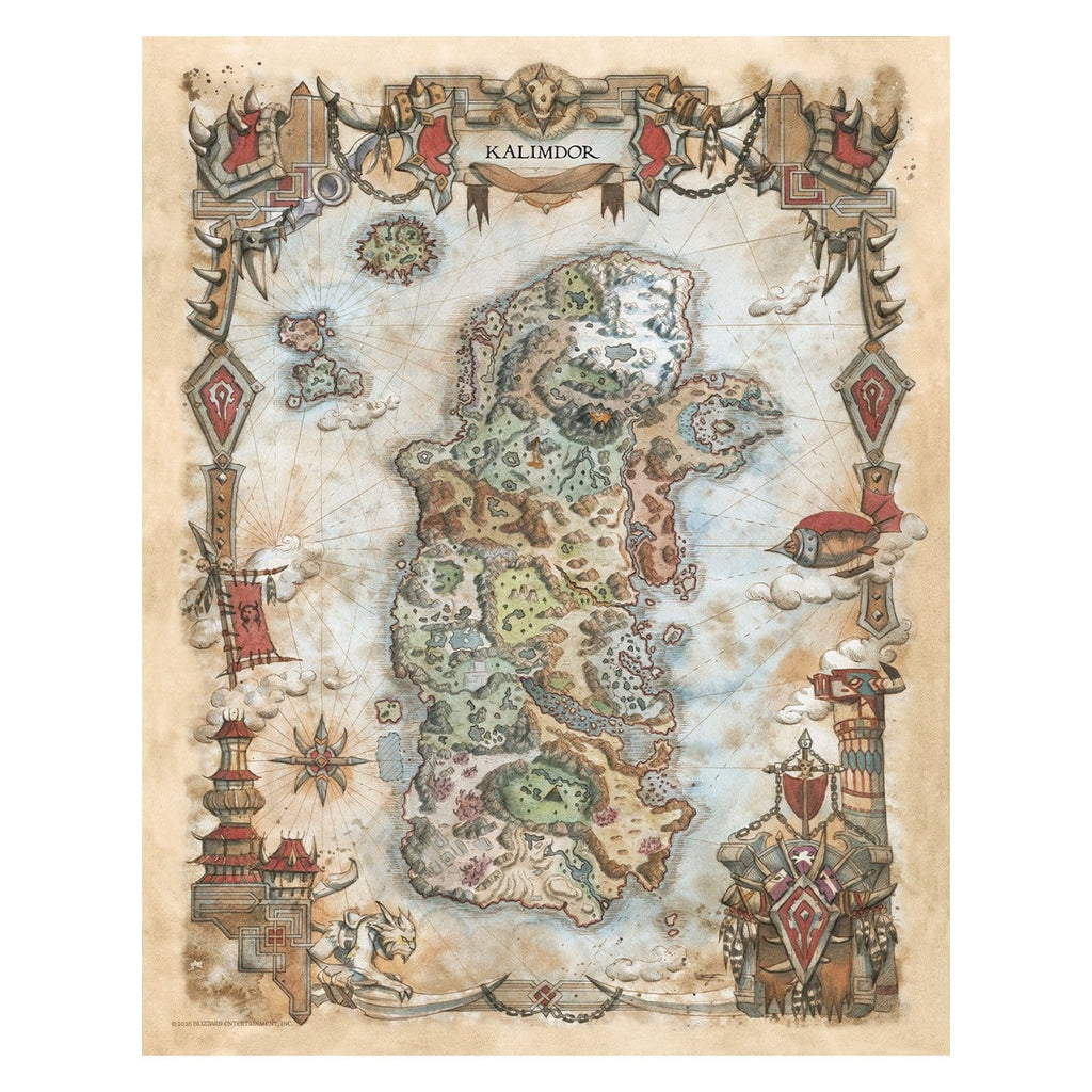 Imagen del producto World of Warcraft - Set de 5 láminas artísticas