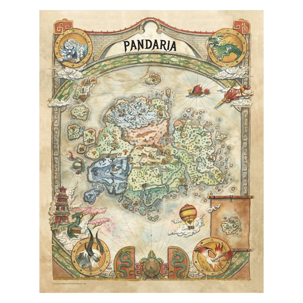 Imagen del producto World of Warcraft - Set de 5 láminas artísticas