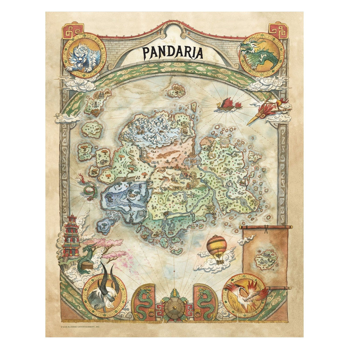 Imagen del producto World of Warcraft - Set de 5 láminas artísticas