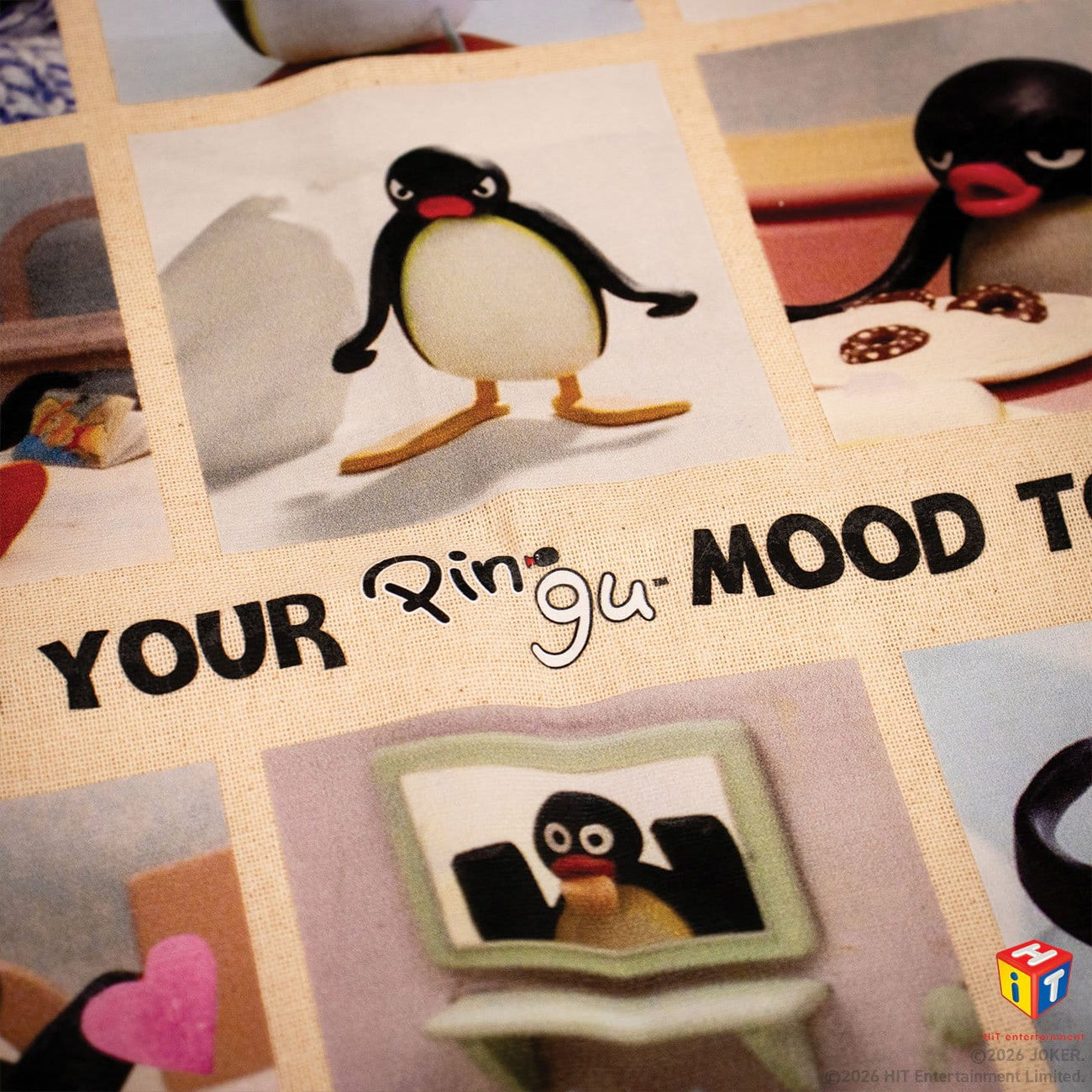 Imagen del producto Pingu - Bolsa de tela Moods of the Pingu