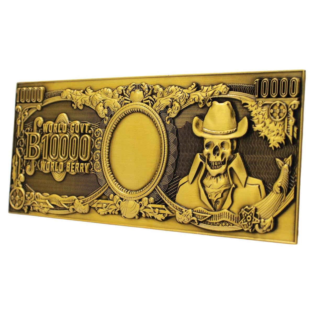Imagen del producto One Piece - Réplica coleccionista de billete metálico de 1000 World Berry