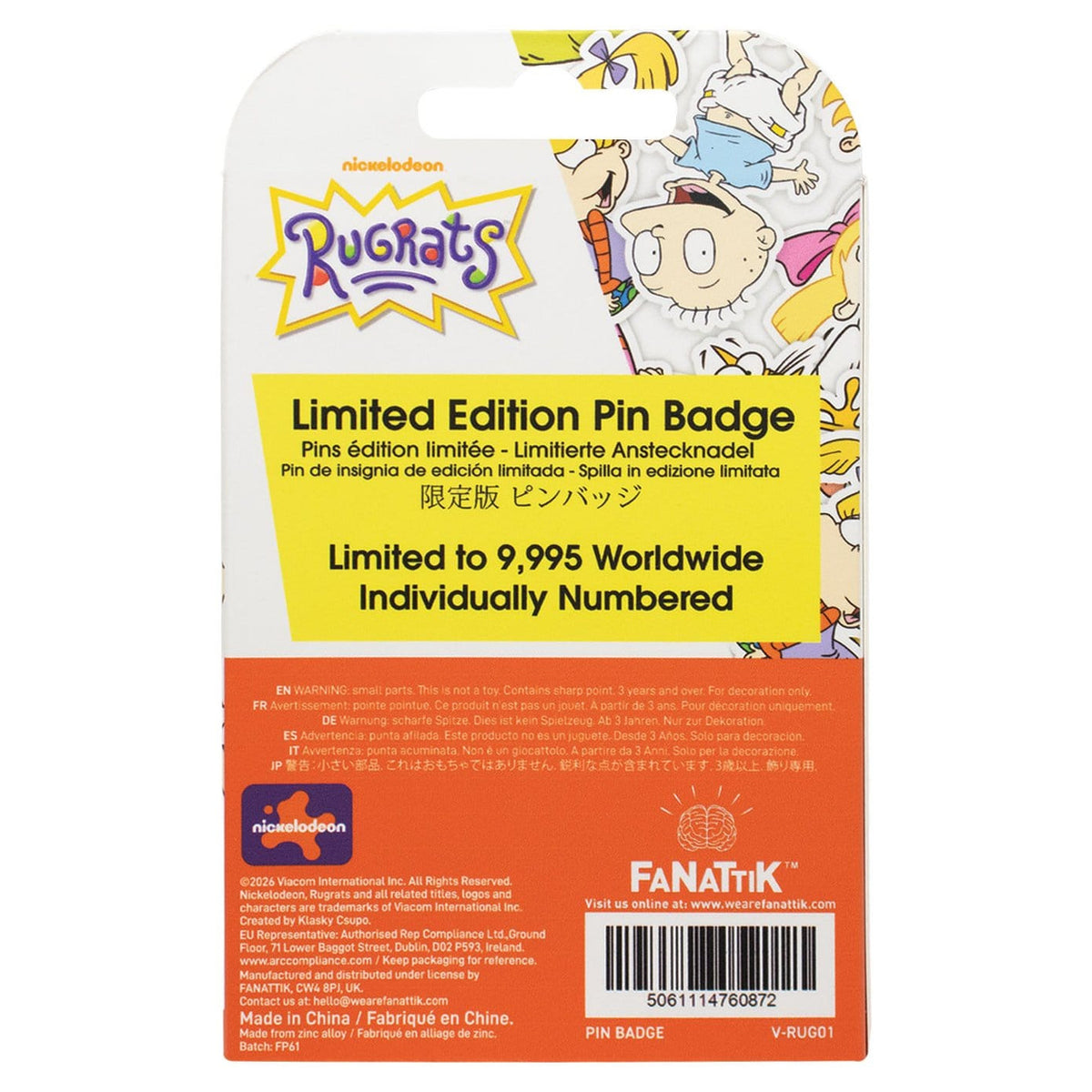Imagen del producto Rugrats - Pin 35º Aniversario Edición Limitada