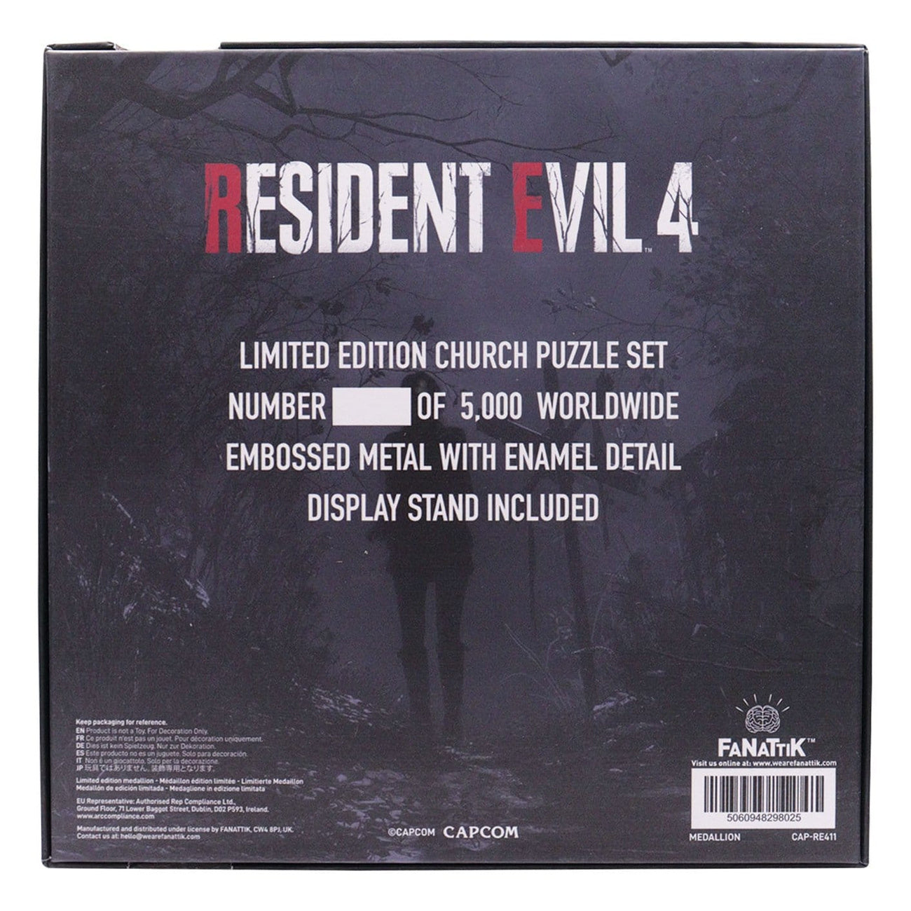 Imagen del producto Resident Evil - Set de Medallones Rompecabezas Edición Limitada