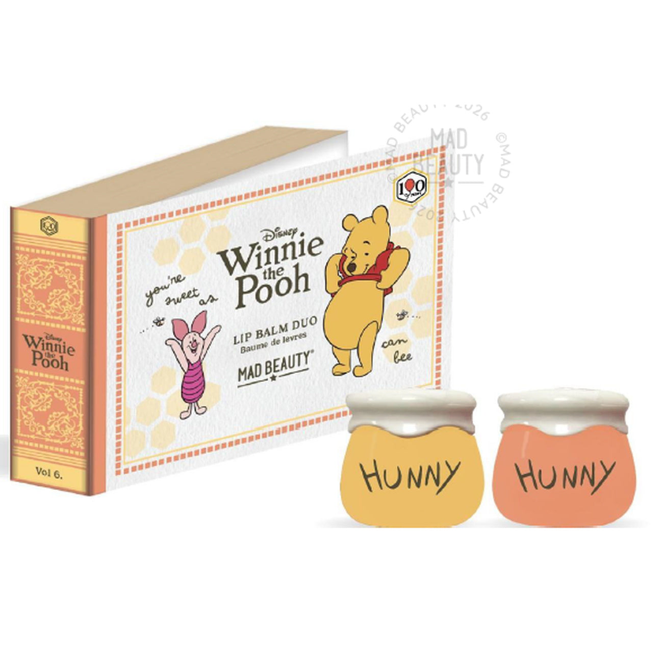 Imagen del producto Winnie the Pooh - Set de 2 bálsamos labiales