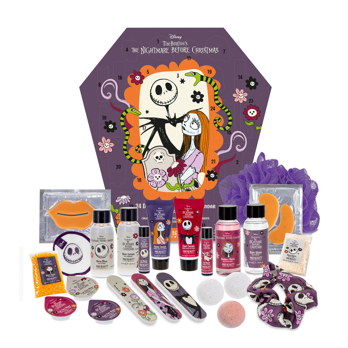Imagen del producto Nightmare Before Christmas - Calendario de Adviento cosmético ataúd Jack