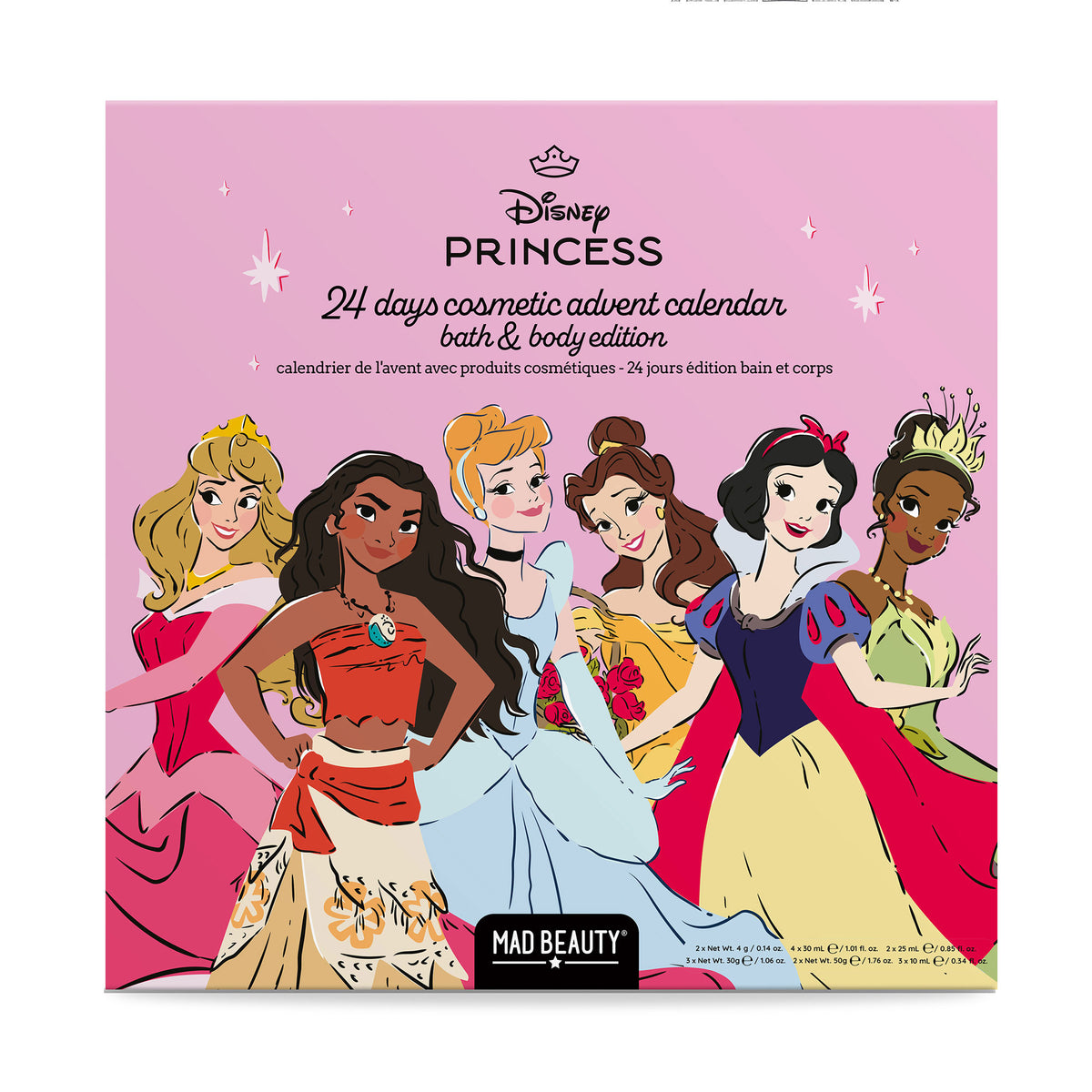 Imagen del producto Disney Princess - Calendario de Adviento de Cosmética