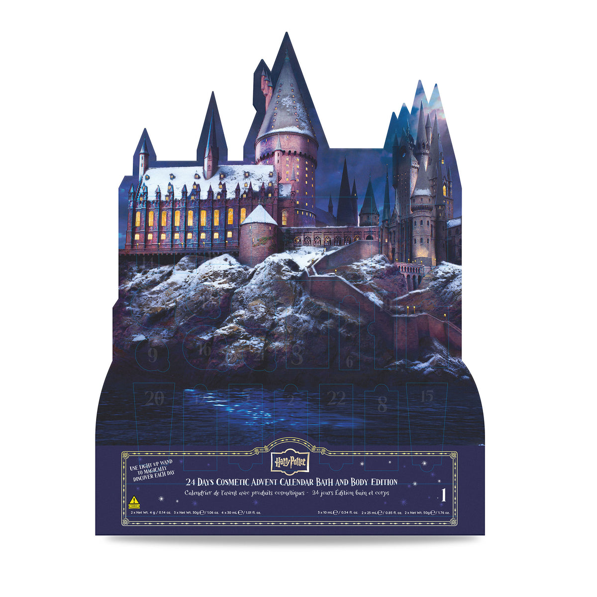 Imagen del producto Harry Potter - Calendario de Adviento de Cosmética Hogwarts