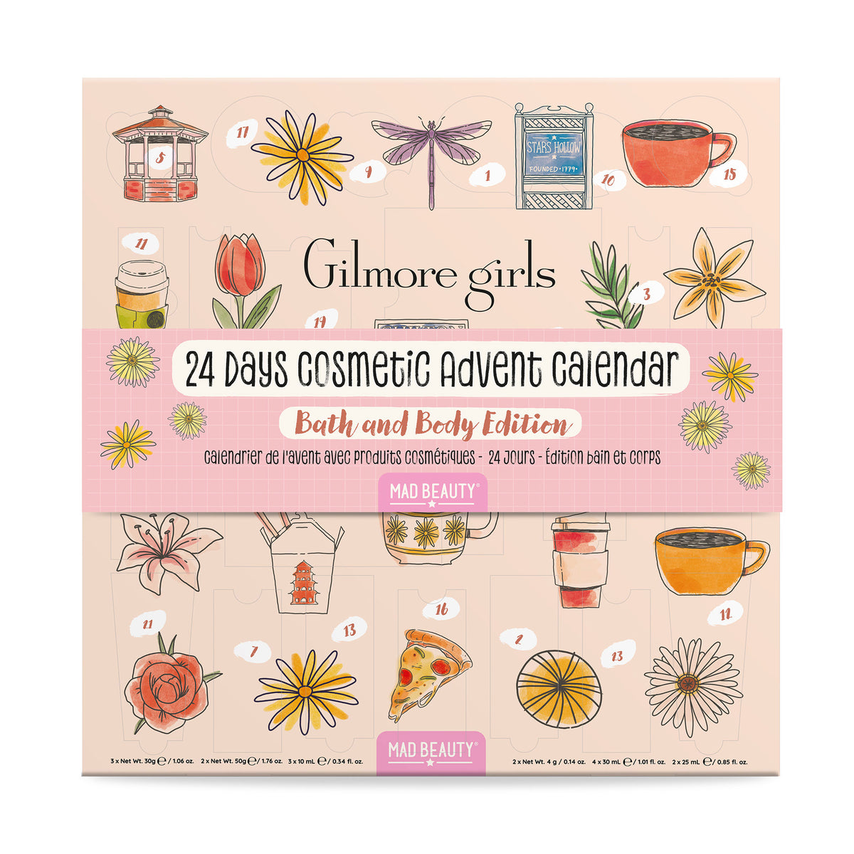 Imagen del producto Gilmore Girls - Calendario de Adviento de Belleza
