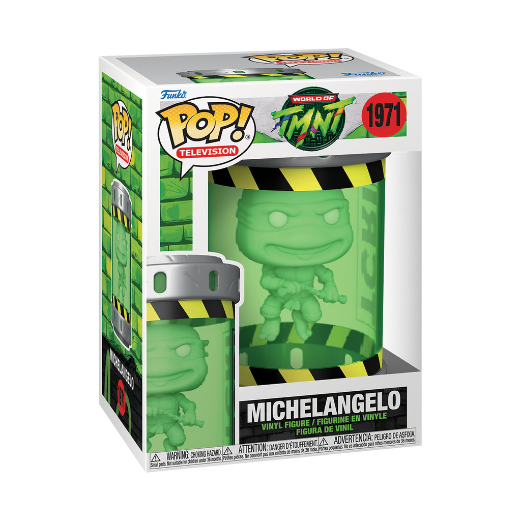 Imagen del producto Teenage Mutant Ninja Turtles - Figura Funko Pop de Michelangelo Glow in the Dark