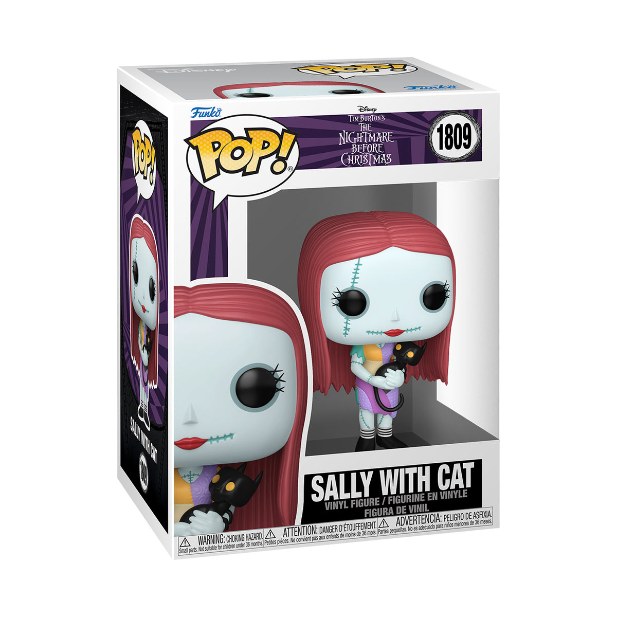 Imagen del producto Nightmare Before Christmas - Figura Funko Pop Sally con gato