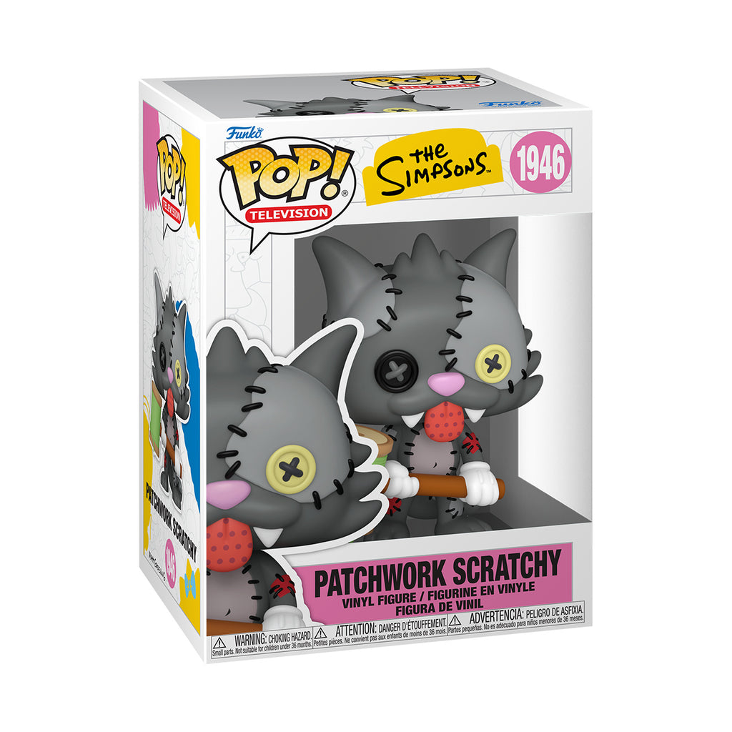 Imagen del producto Los Simpson - Figura Funko Pop Scratchy Patchwork
