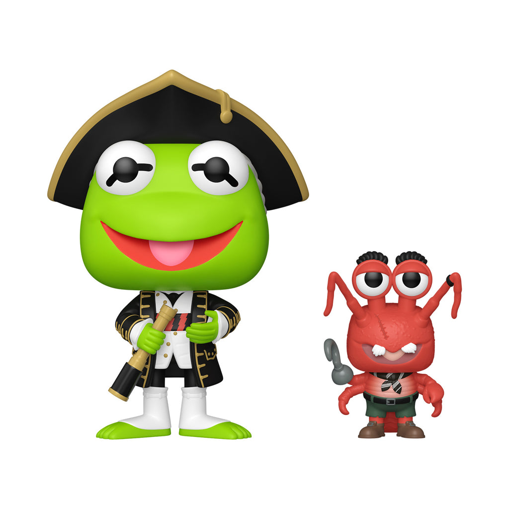 Imagen del producto Muppets: La isla del tesoro - Set de figuras Funko Pop de Kermit y Polly
